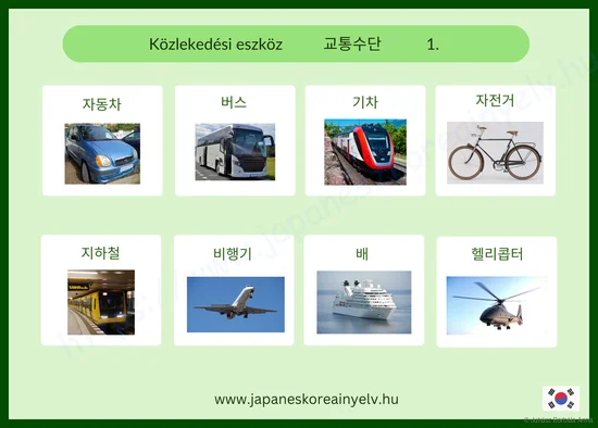 Közlekedési eszközök 1